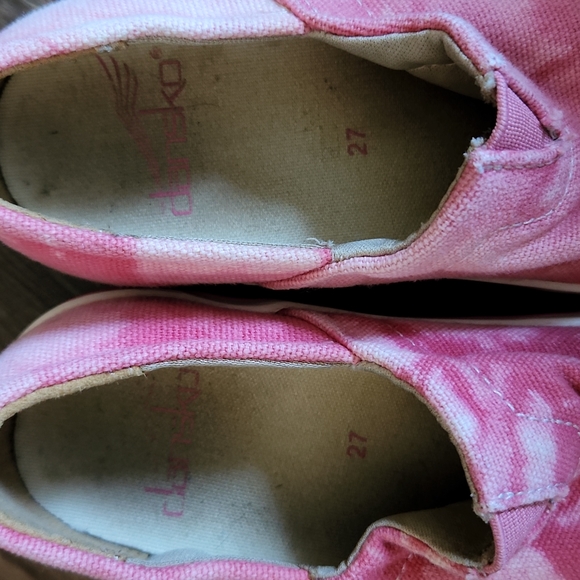 Pink Kid's Dansko Clogs - Picture 5 of 5